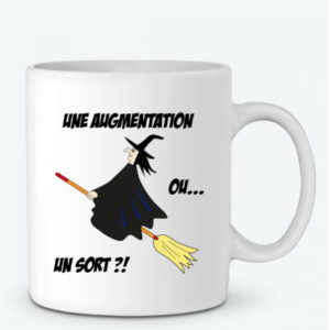 Mug Spécial Halloween sorcière - Augmentation ou un sort